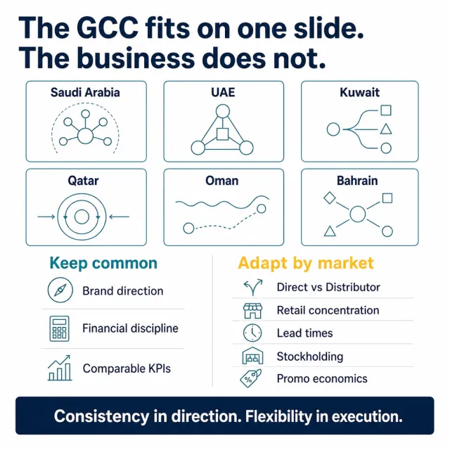 Post visual for The GCC fits on one slide. The business does not.